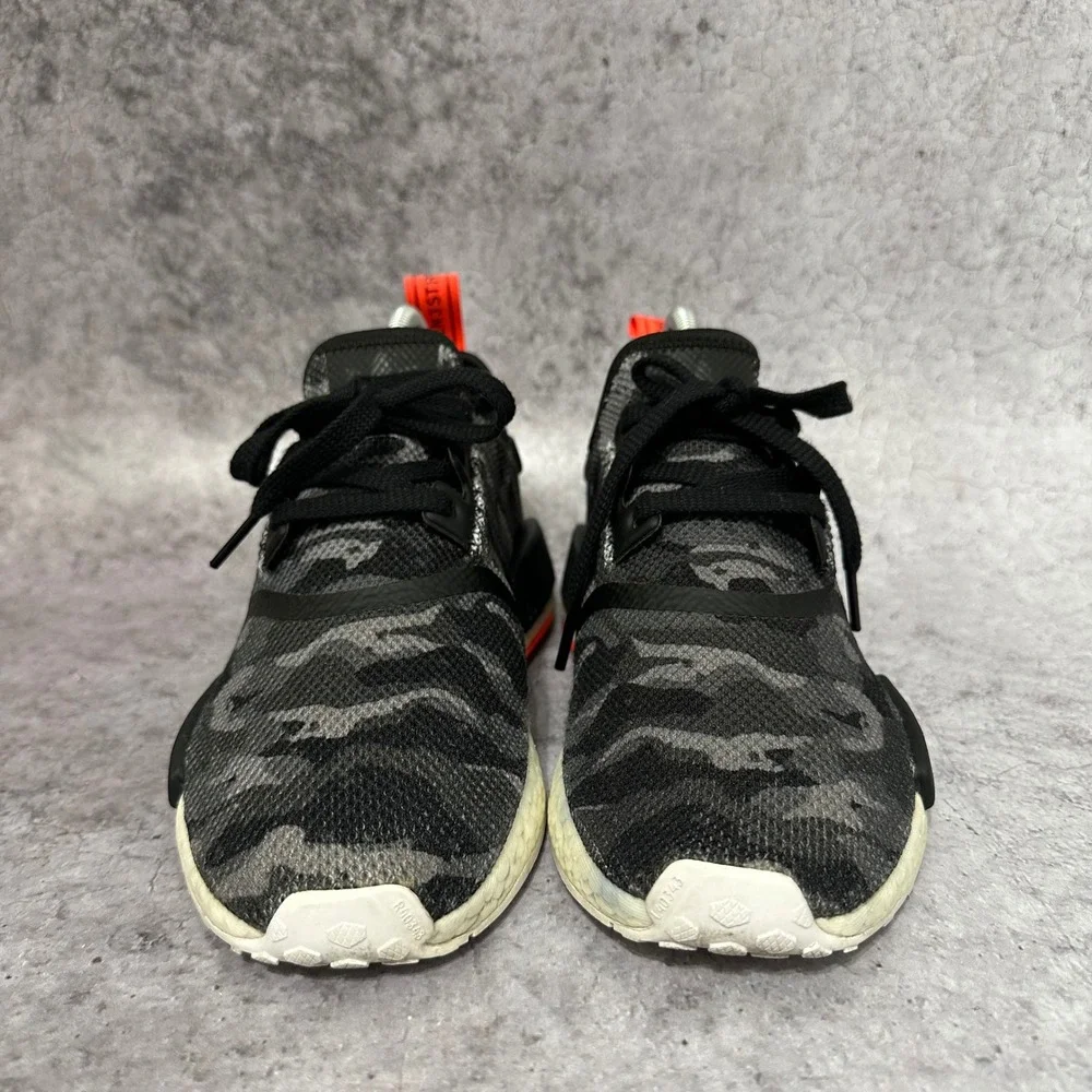 Adidas NMD R1 Sneakers Mens Size 6 Grey Camo G27947 Boost Low Top Shoes